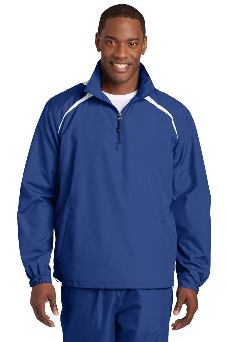 Load image into Gallery viewer, Sport-Tek 1/2-Zip Wind Shirt. JST75
