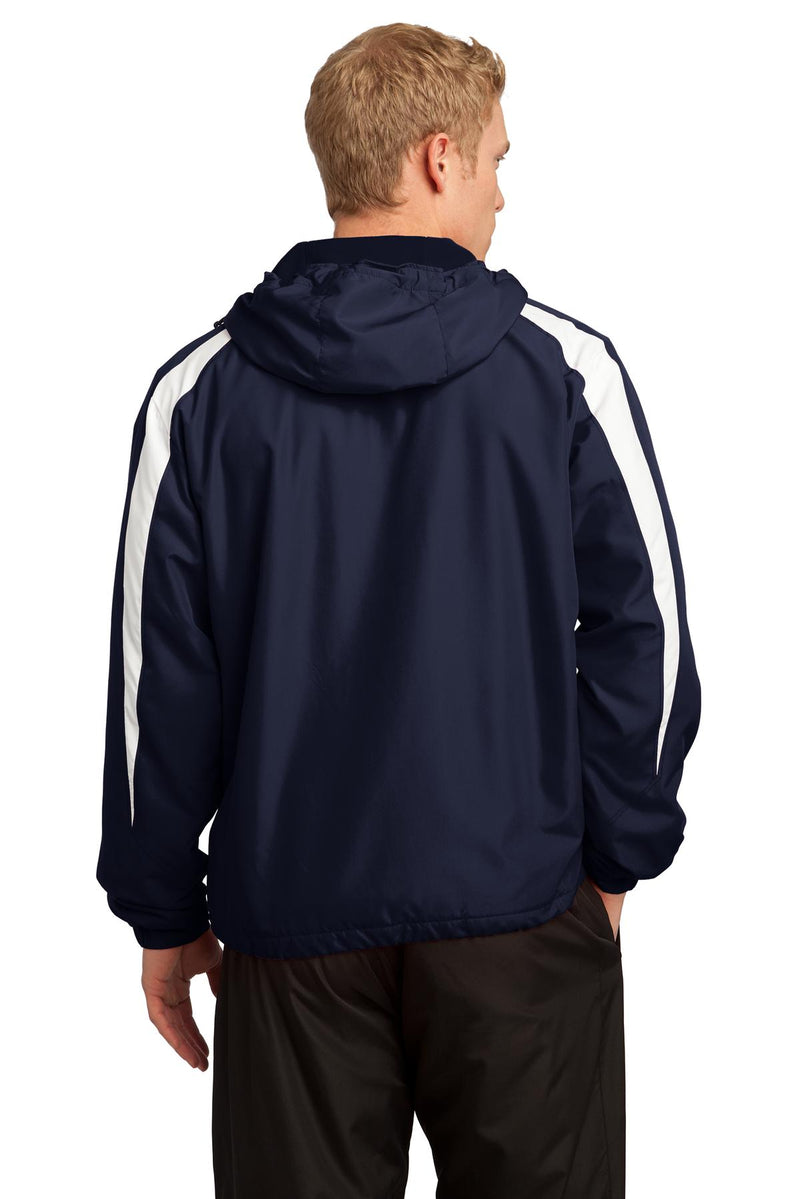 Load image into Gallery viewer, Sport-Tek Fleece-Lined Colorblock Jacket. JST81
