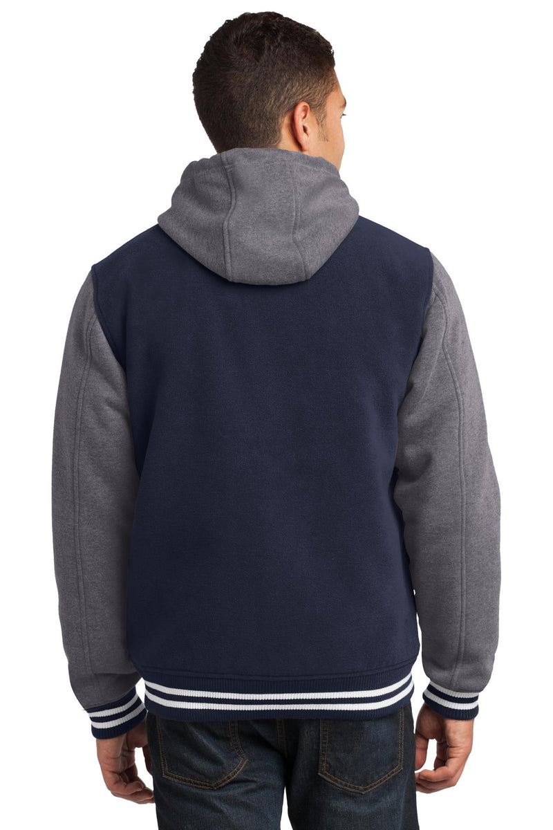 Load image into Gallery viewer, Sport-Tek Insulated Letterman Jacket. JST82
