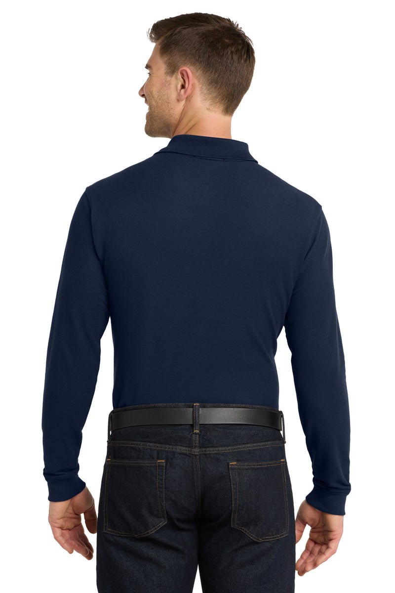 Load image into Gallery viewer, Port Authority Long Sleeve Core Classic Pique Polo. K100LS
