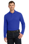 Port Authority Long Sleeve Core Classic Pique Polo. K100LS