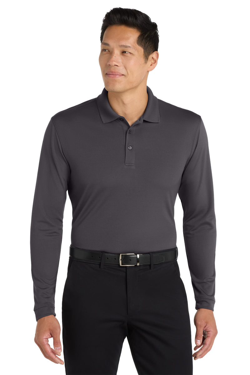 Load image into Gallery viewer, Port Authority  Dry Zone  UV Micro-Mesh Long Sleeve Polo K110LS
