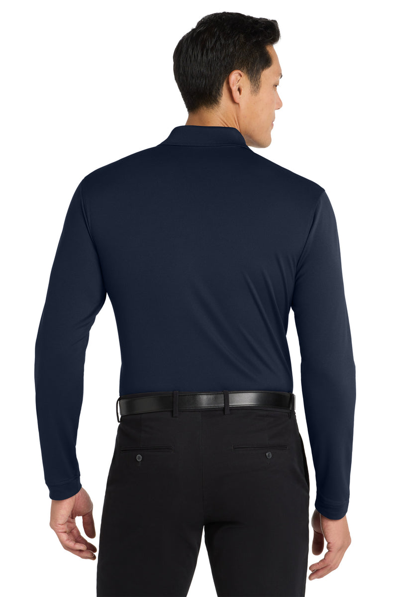 Load image into Gallery viewer, Port Authority  Dry Zone  UV Micro-Mesh Long Sleeve Polo K110LS
