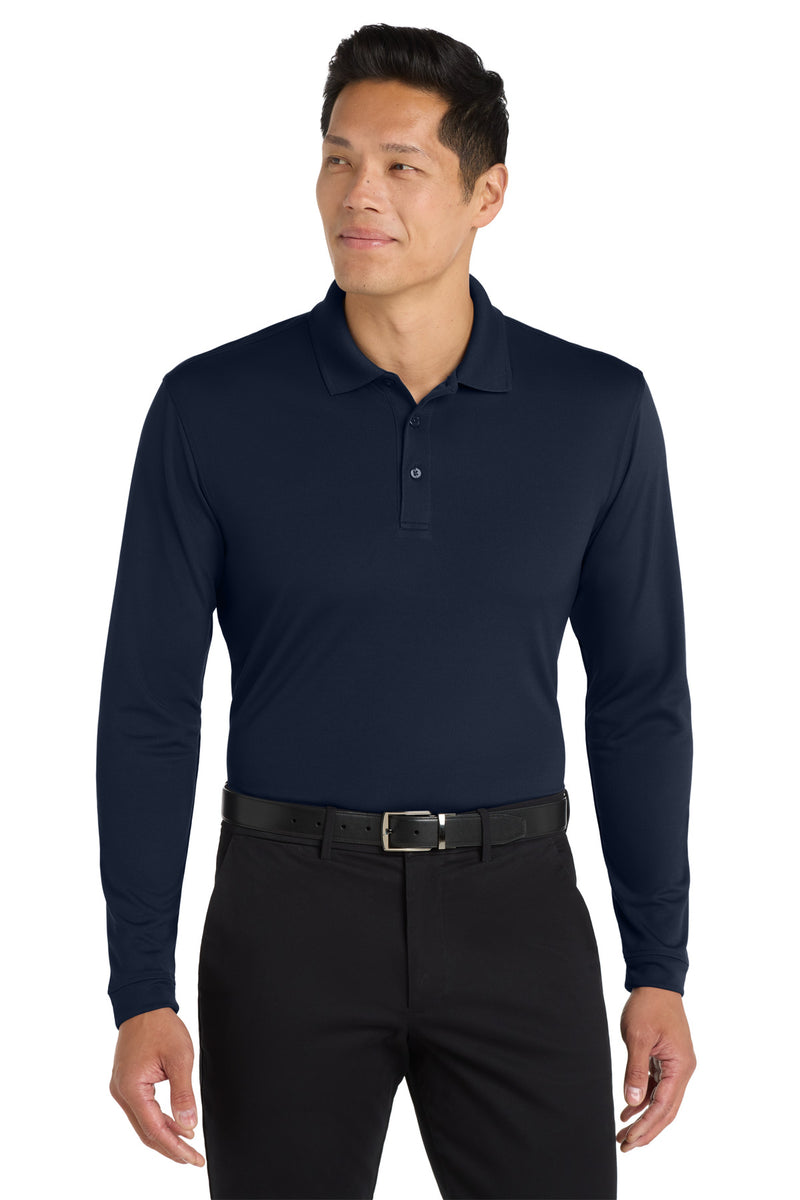 Load image into Gallery viewer, Port Authority  Dry Zone  UV Micro-Mesh Long Sleeve Polo K110LS
