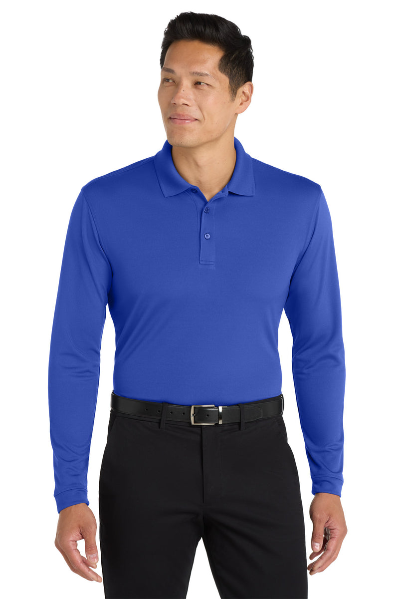 Load image into Gallery viewer, Port Authority  Dry Zone  UV Micro-Mesh Long Sleeve Polo K110LS
