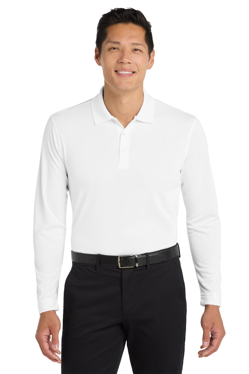 Load image into Gallery viewer, Port Authority  Dry Zone  UV Micro-Mesh Long Sleeve Polo K110LS
