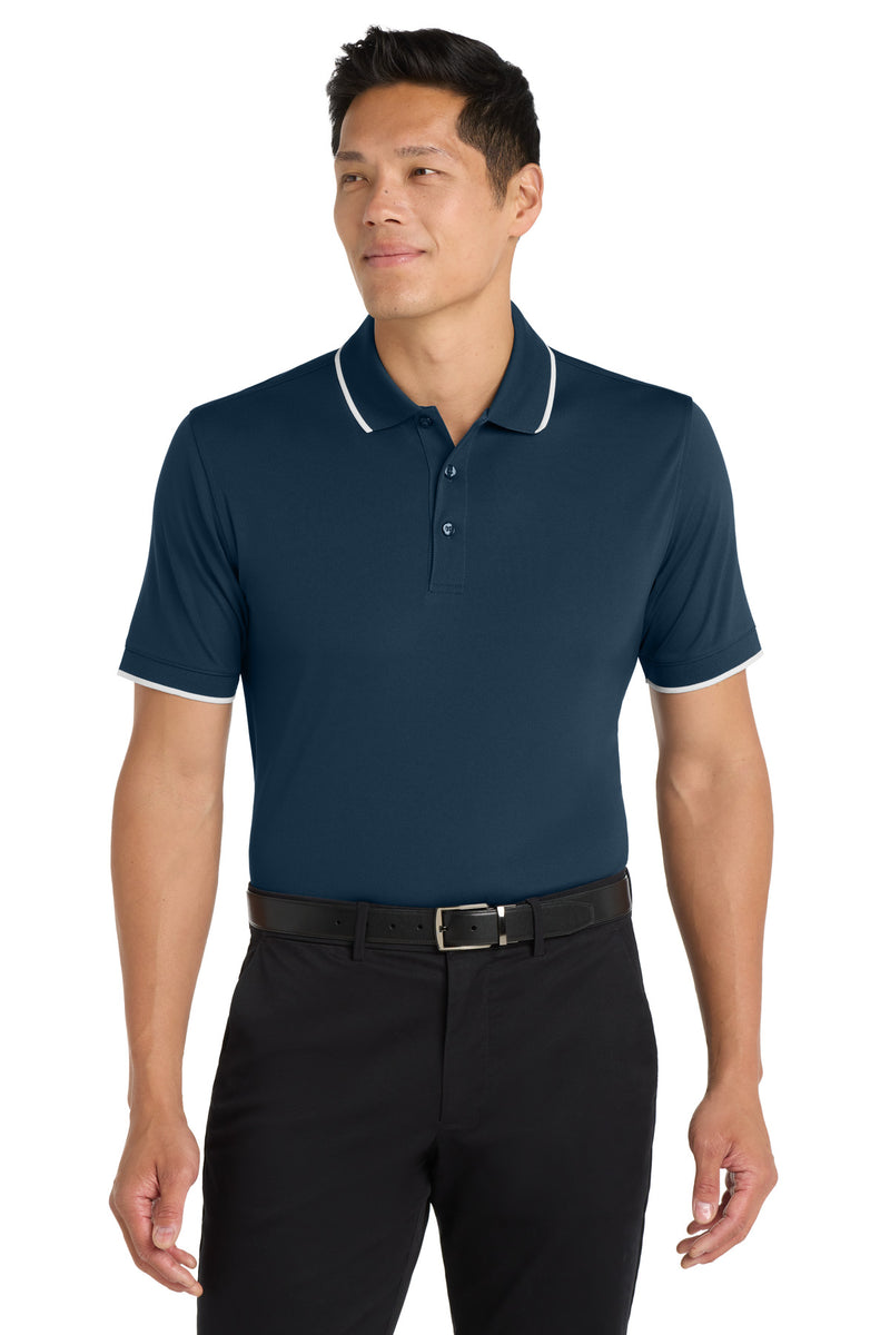 Load image into Gallery viewer, Port Authority Dry Zone UV Micro-Mesh Tipped Polo. K111
