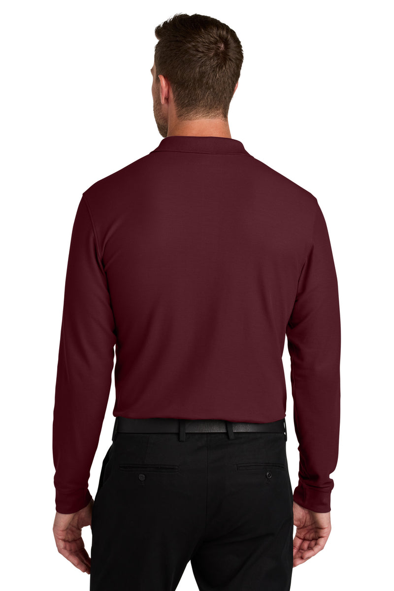 Load image into Gallery viewer, Port Authority Wearever Signature Pique Long Sleeve Polo K200LS
