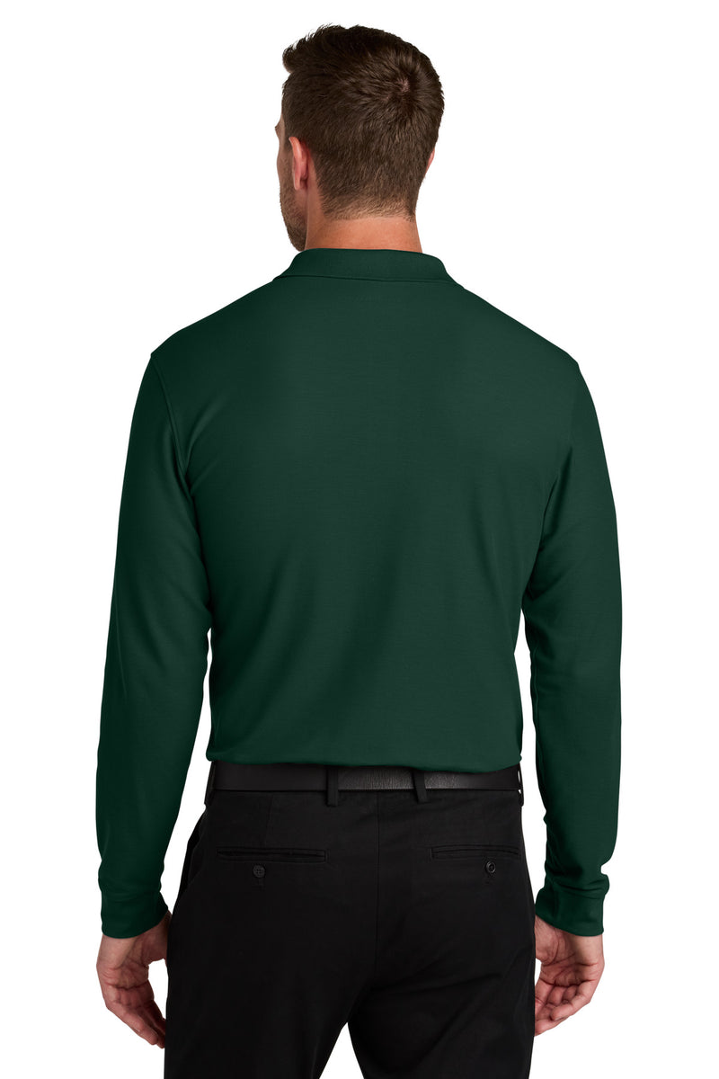 Load image into Gallery viewer, Port Authority Wearever Signature Pique Long Sleeve Polo K200LS
