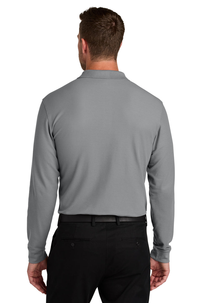 Load image into Gallery viewer, Port Authority Wearever Signature Pique Long Sleeve Polo K200LS
