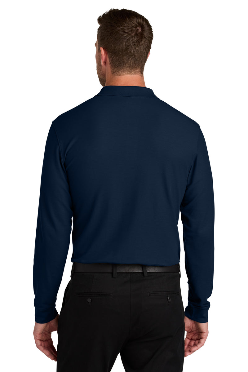 Load image into Gallery viewer, Port Authority Wearever Signature Pique Long Sleeve Polo K200LS
