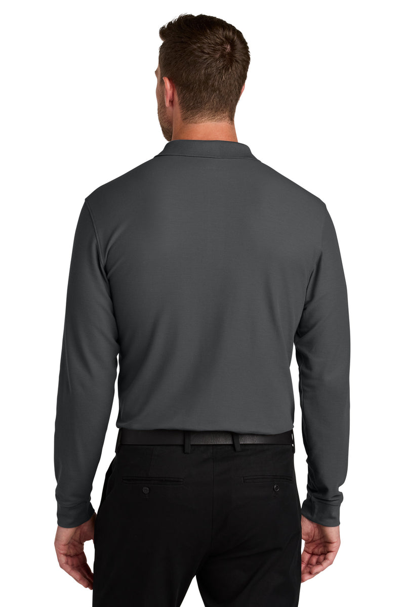 Load image into Gallery viewer, Port Authority Wearever Signature Pique Long Sleeve Polo K200LS
