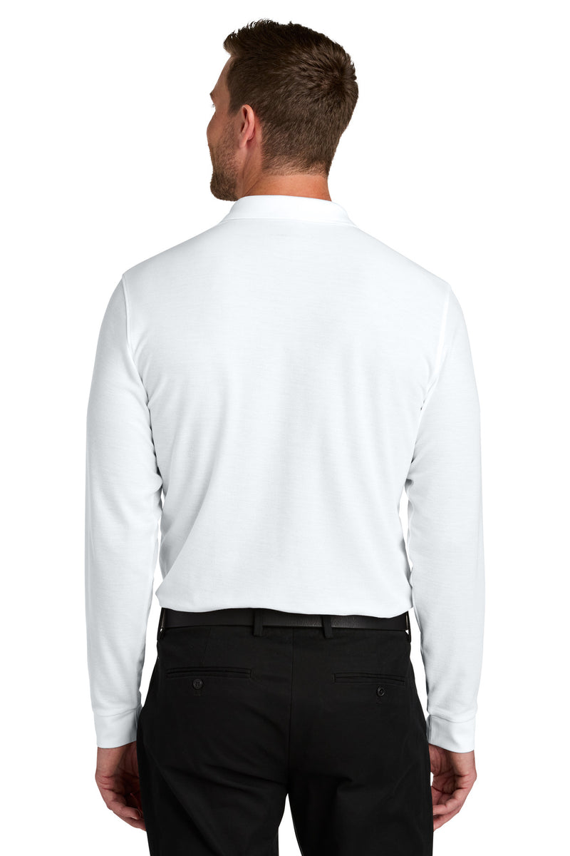 Load image into Gallery viewer, Port Authority Wearever Signature Pique Long Sleeve Polo K200LS
