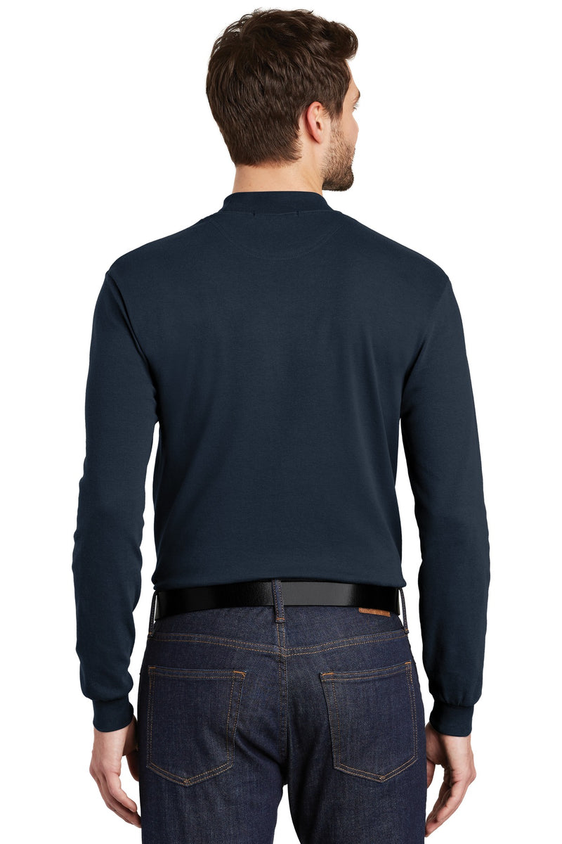 Load image into Gallery viewer, Port Authority Interlock Knit Mock Turtleneck.  K321
