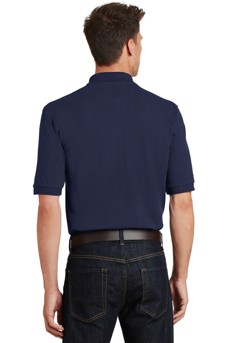 Load image into Gallery viewer, Port Authority Heavyweight Cotton Pique Polo with Pocket.  K420P
