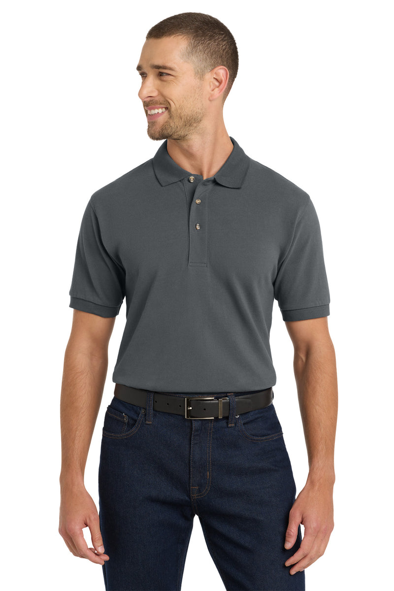 Load image into Gallery viewer, Port Authority Heavyweight Cotton Pique Polo.  K420
