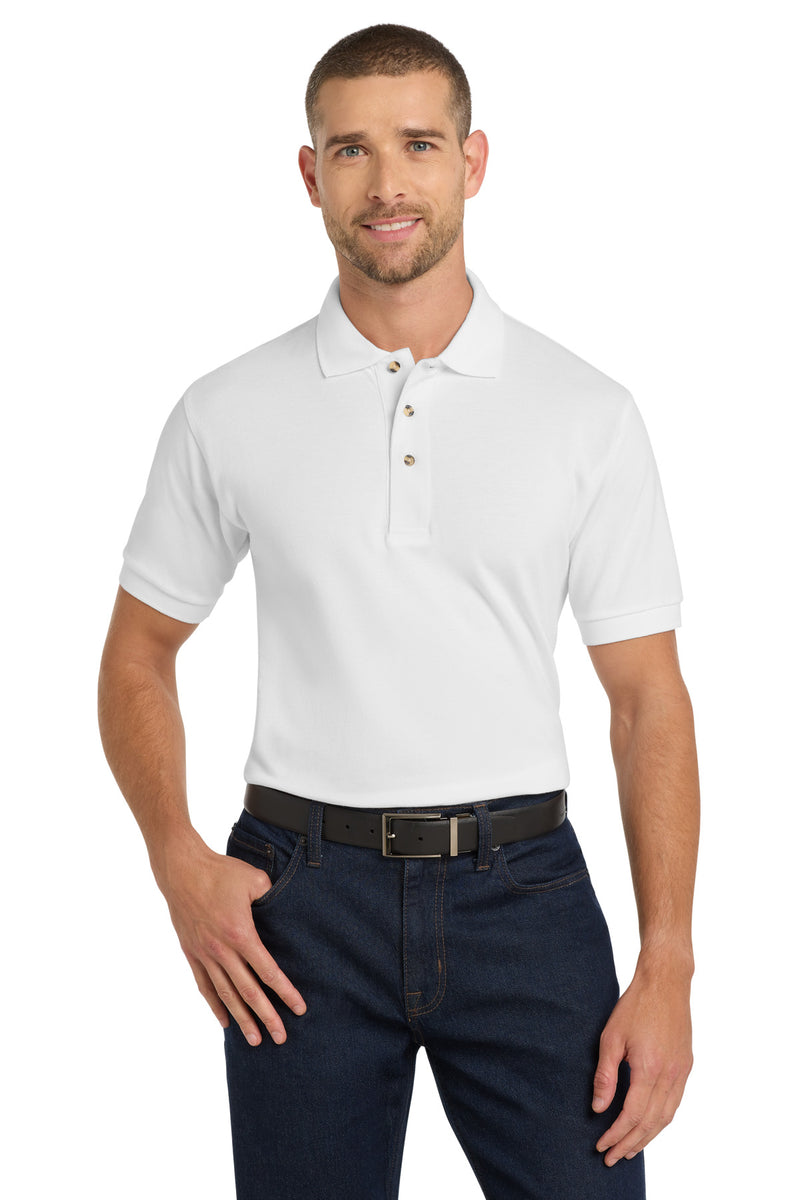 Load image into Gallery viewer, Port Authority Heavyweight Cotton Pique Polo.  K420
