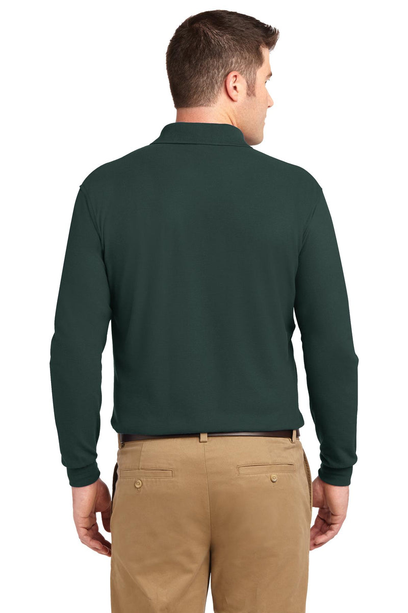 Load image into Gallery viewer, Port Authority Silk Touch Long Sleeve Polo.  K500LS

