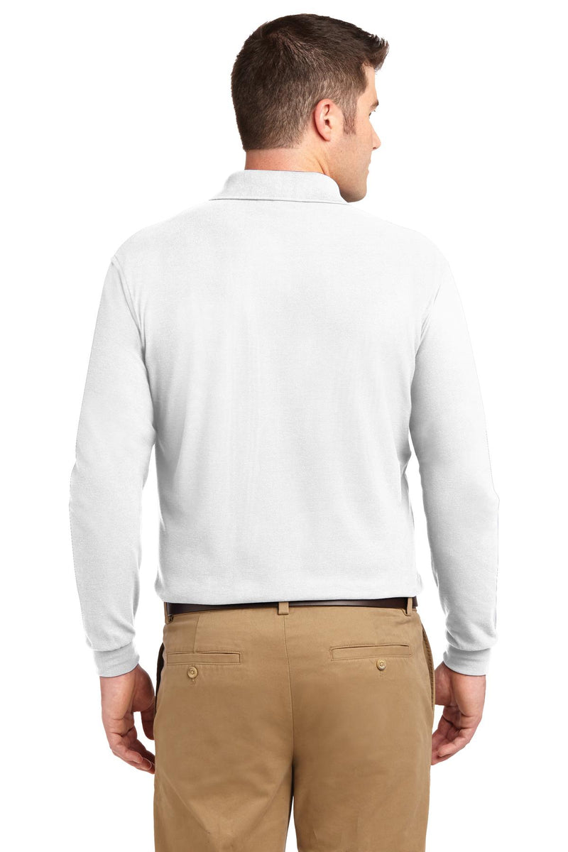 Load image into Gallery viewer, Port Authority Silk Touch Long Sleeve Polo.  K500LS
