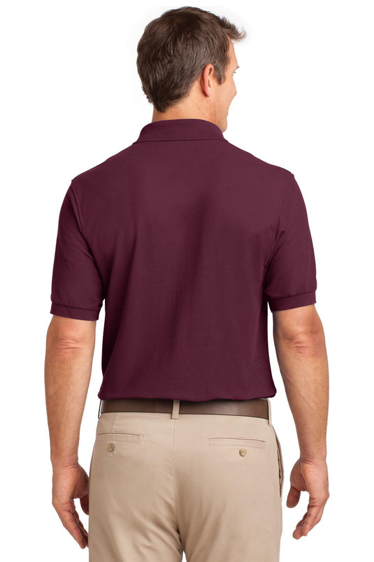 Port Authority Silk Touch Polo with Pocket.  K500P