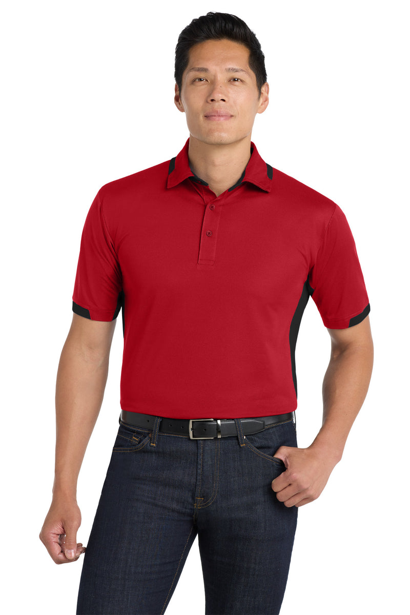 Load image into Gallery viewer, Port Authority Dry Zone Colorblock Ottoman Polo. K524
