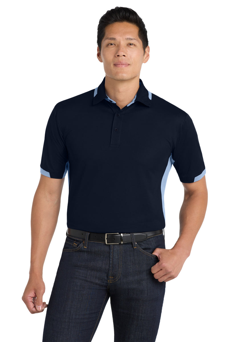 Load image into Gallery viewer, Port Authority Dry Zone Colorblock Ottoman Polo. K524
