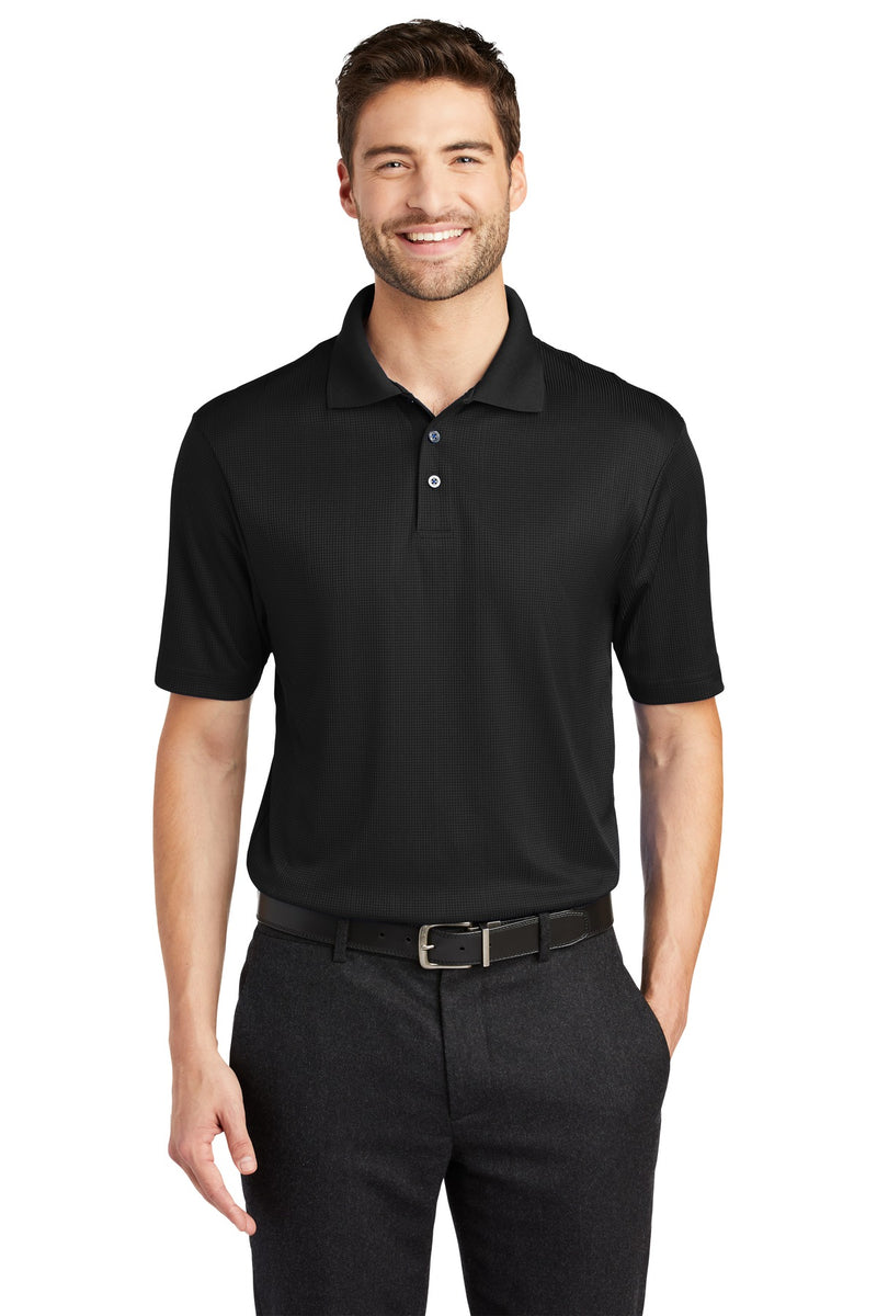 Load image into Gallery viewer, Port Authority Performance Fine Jacquard Polo. K528
