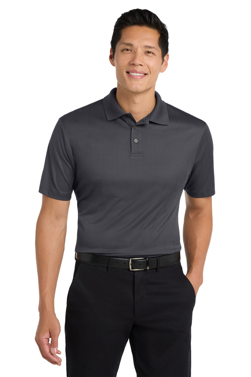Load image into Gallery viewer, Port Authority Performance Fine Jacquard Polo. K528
