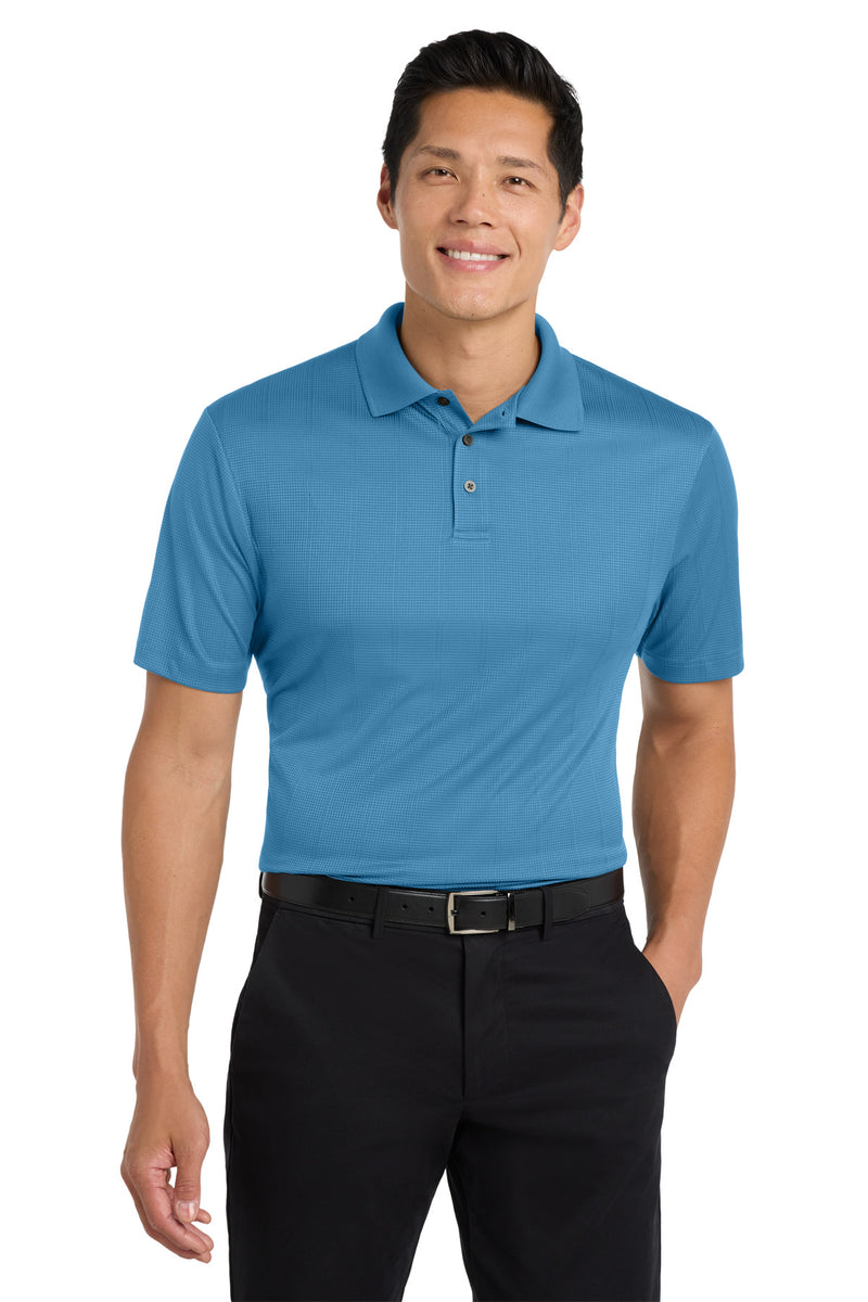 Load image into Gallery viewer, Port Authority Performance Fine Jacquard Polo. K528
