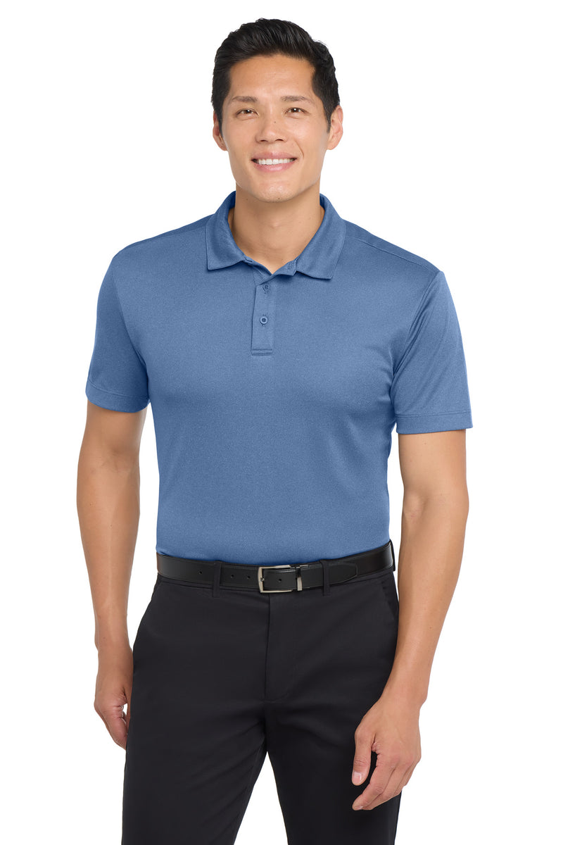 Load image into Gallery viewer, Port Authority  Heathered Silk Touch  Performance Polo. K542
