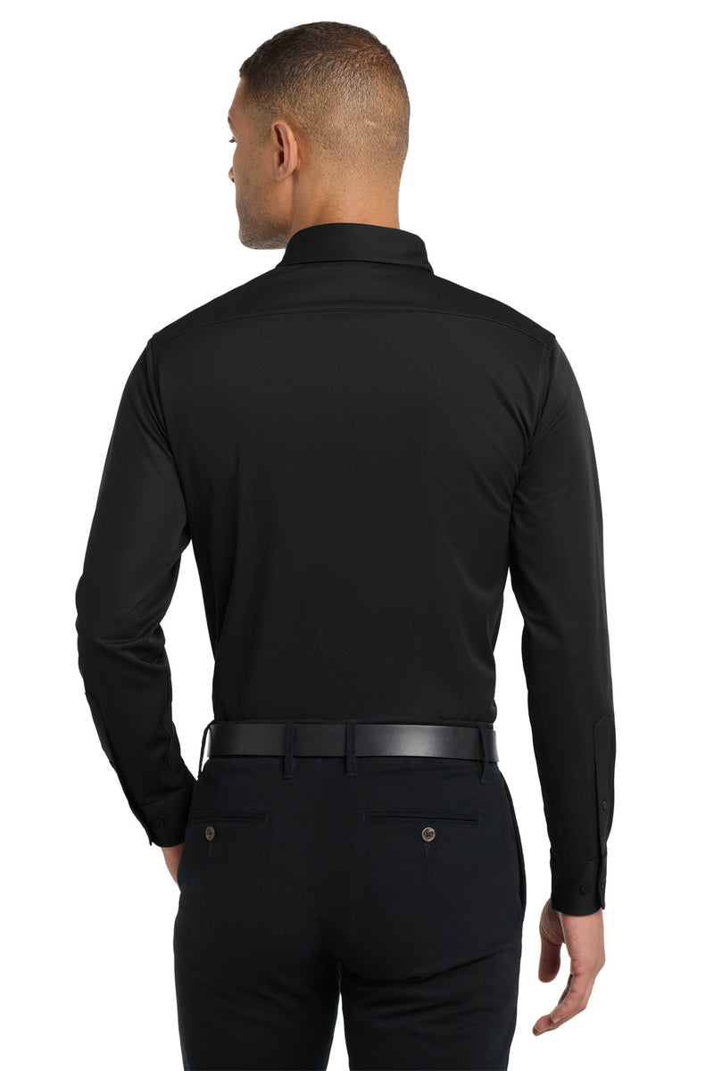 Load image into Gallery viewer, Port Authority Dimension Knit Dress Shirt. K570
