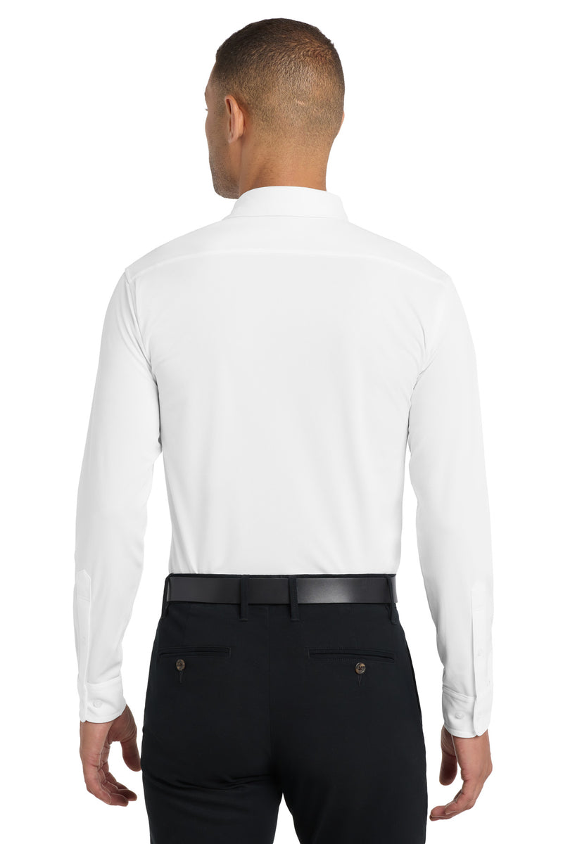 Load image into Gallery viewer, Port Authority Dimension Knit Dress Shirt. K570
