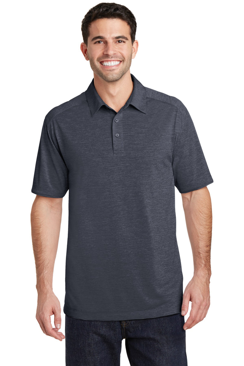 Load image into Gallery viewer, Port Authority Digi Heather Performance Polo. K574
