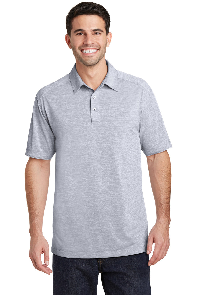 Load image into Gallery viewer, Port Authority Digi Heather Performance Polo. K574
