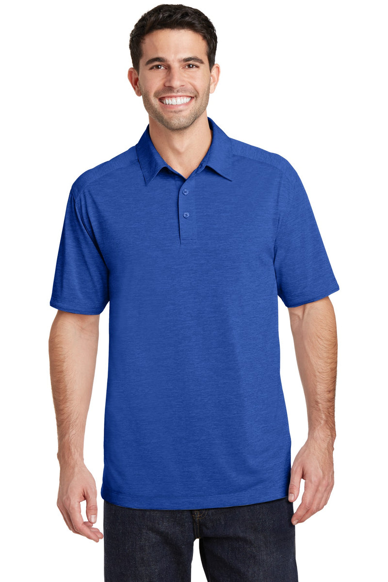Load image into Gallery viewer, Port Authority Digi Heather Performance Polo. K574
