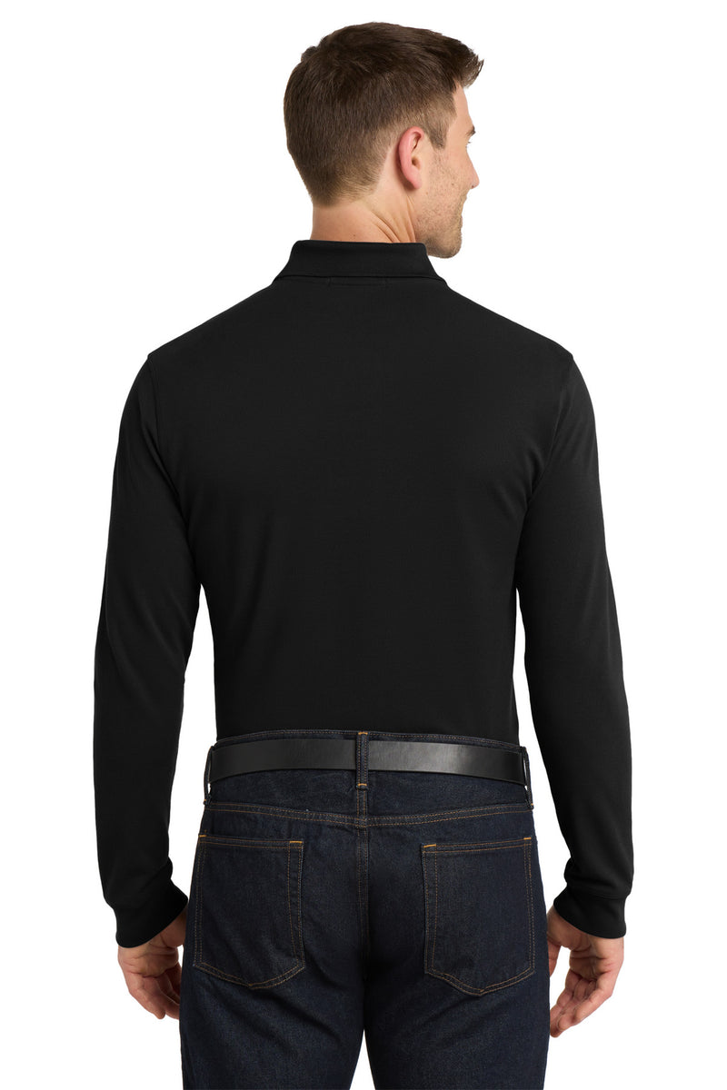 Load image into Gallery viewer, Port Authority EZCotton Long Sleeve Polo. K8000LS
