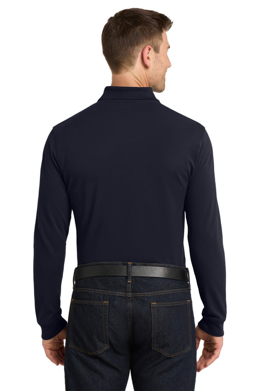 Port Authority EZCotton Long Sleeve Polo. K8000LS