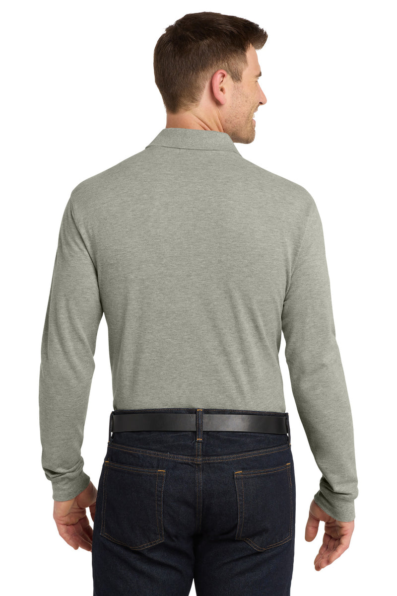 Load image into Gallery viewer, Port Authority EZCotton Long Sleeve Polo. K8000LS
