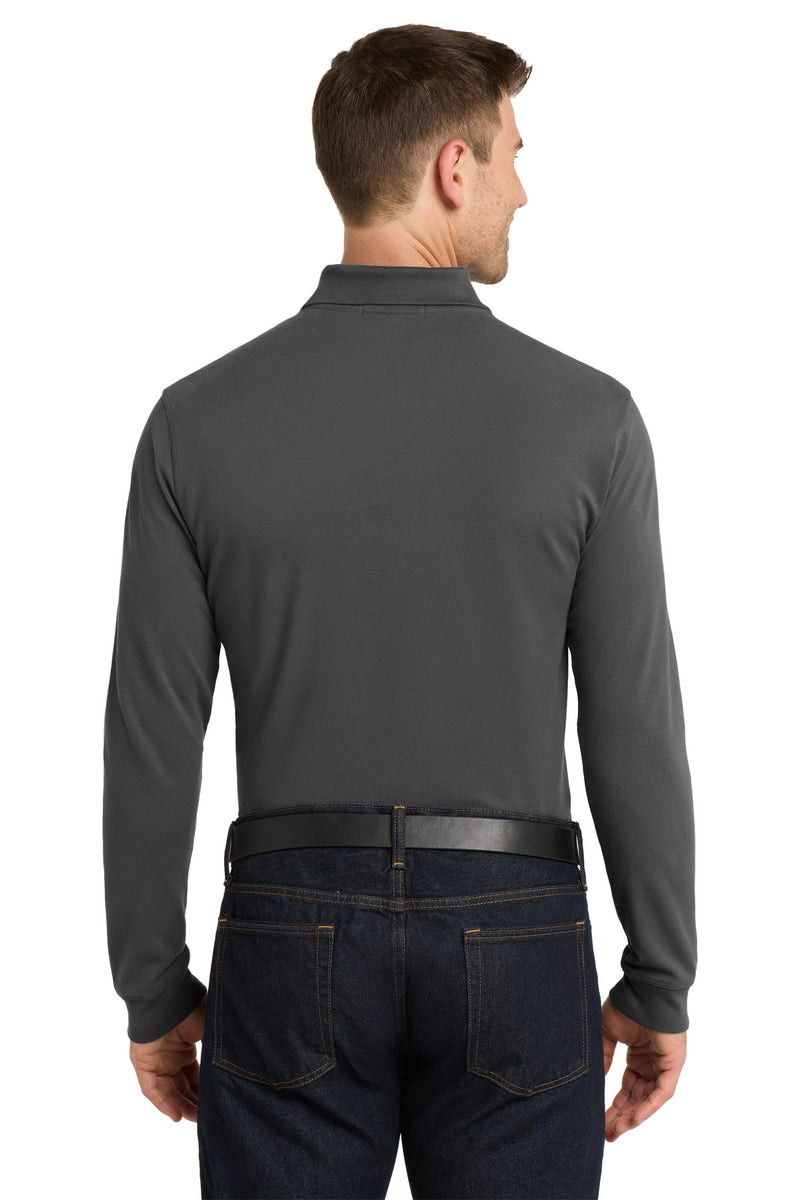 Load image into Gallery viewer, Port Authority EZCotton Long Sleeve Polo. K8000LS
