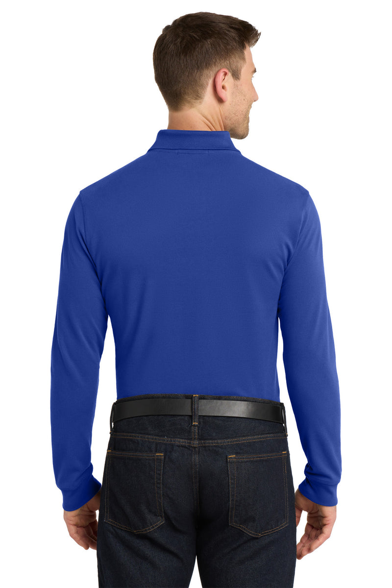 Load image into Gallery viewer, Port Authority EZCotton Long Sleeve Polo. K8000LS
