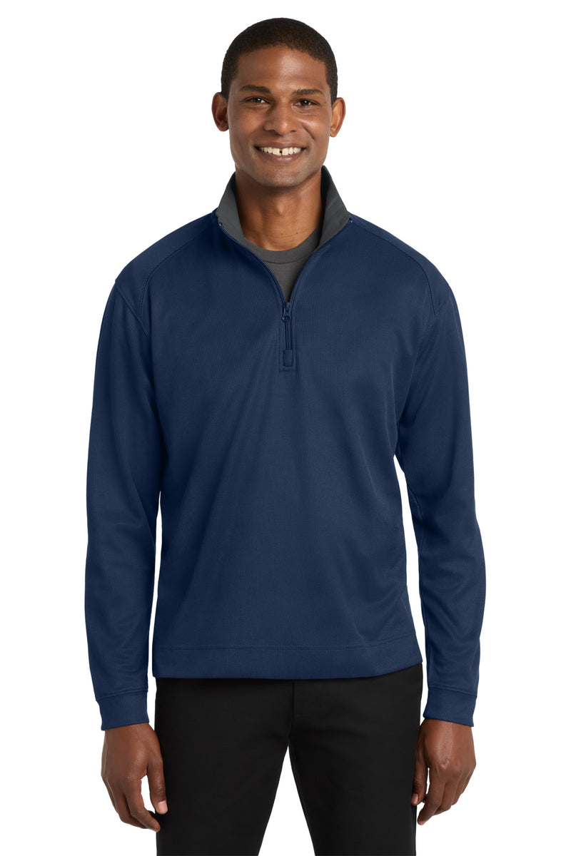 Load image into Gallery viewer, Port Authority Vertical Texture 1/4-Zip Pullover. K805
