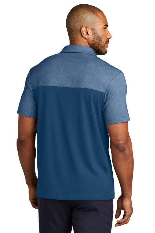 Port Authority Fine Pique Blend Blocked Polo K831
