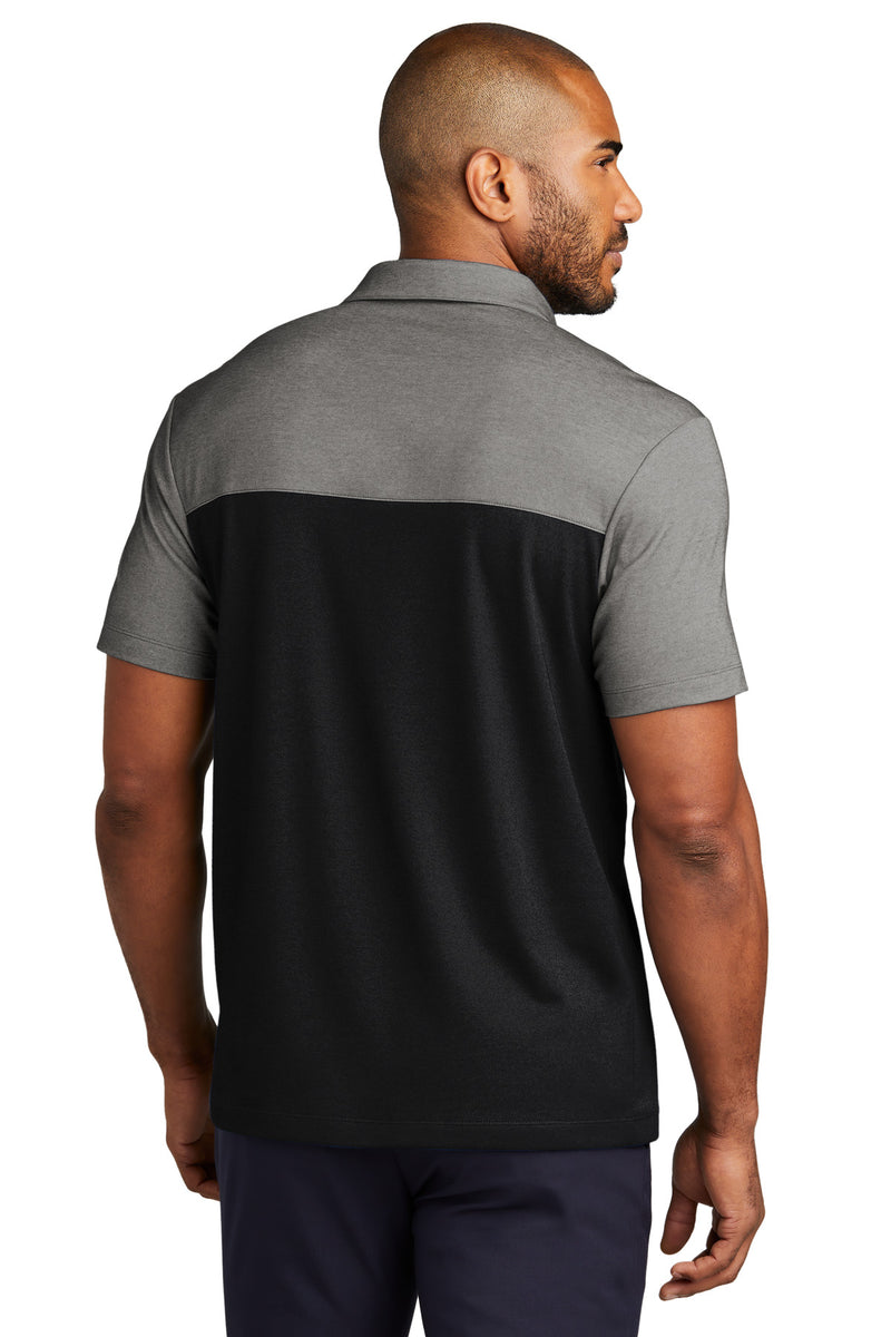 Load image into Gallery viewer, Port Authority Fine Pique Blend Blocked Polo K831
