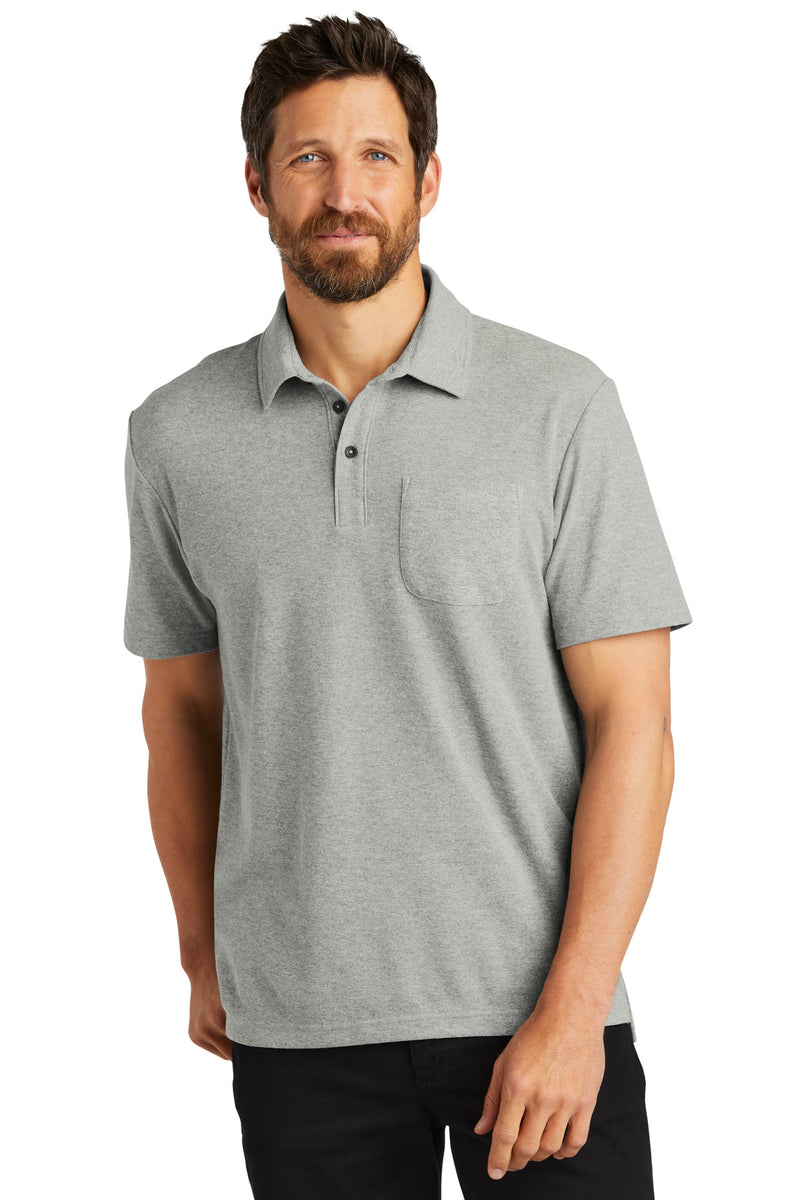 Load image into Gallery viewer, Port Authority C-FREE Cotton Blend Pique Pocket Polo K868
