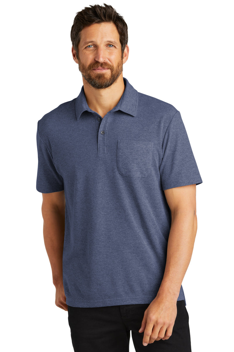 Load image into Gallery viewer, Port Authority C-FREE Cotton Blend Pique Pocket Polo K868
