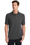Port & Co Combed Ring Spun Pique Polo. KP1500