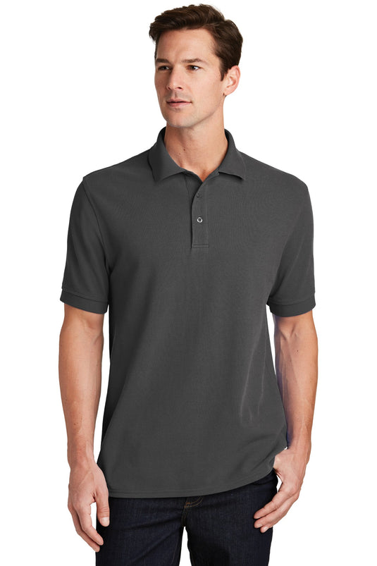 Port & Co Combed Ring Spun Pique Polo. KP1500