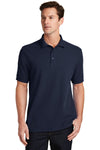 Port & Co Combed Ring Spun Pique Polo. KP1500