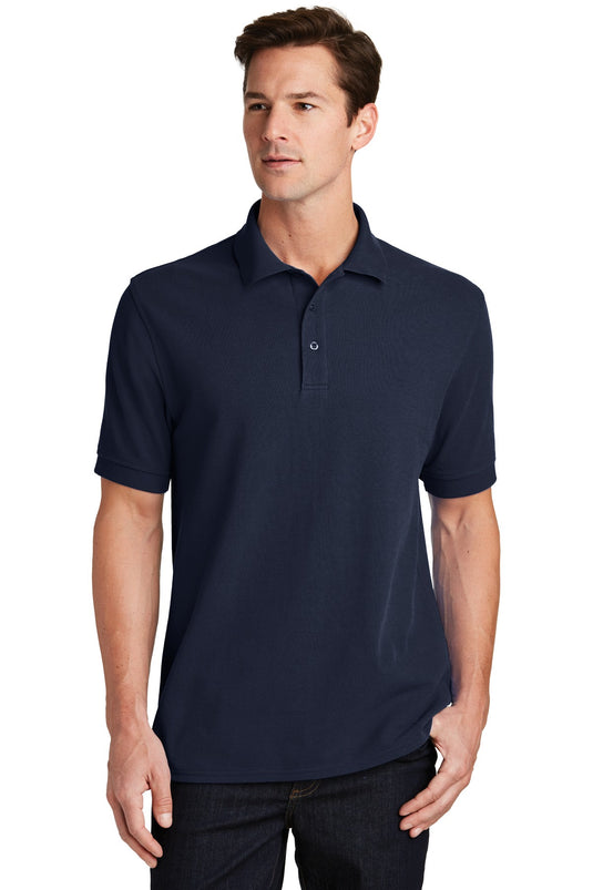 Port & Co Combed Ring Spun Pique Polo. KP1500