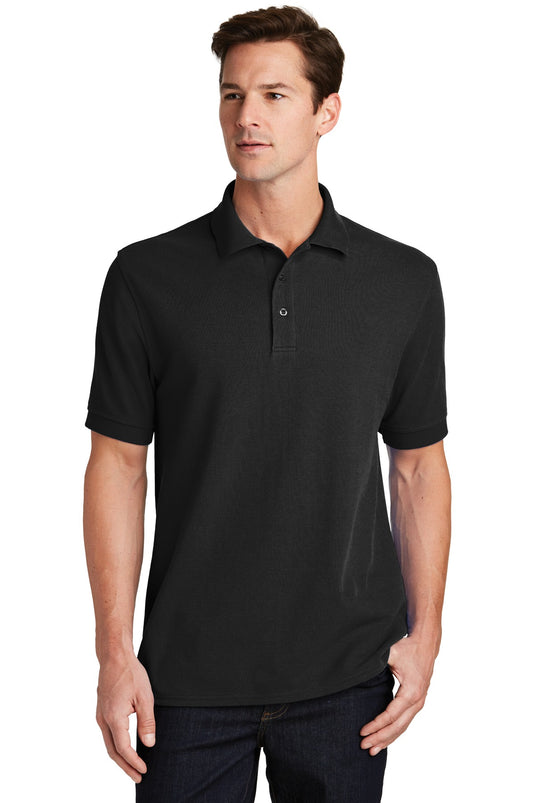 Port & Co Combed Ring Spun Pique Polo. KP1500
